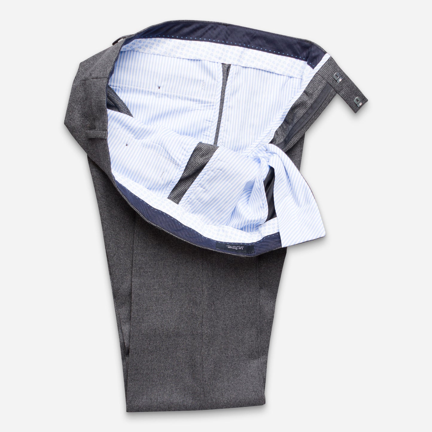 Wien Anzug Grau Melange