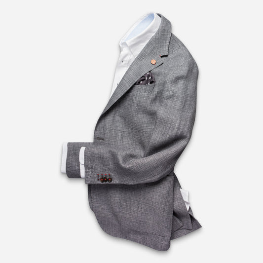 Toskana Sakko Grau Melange