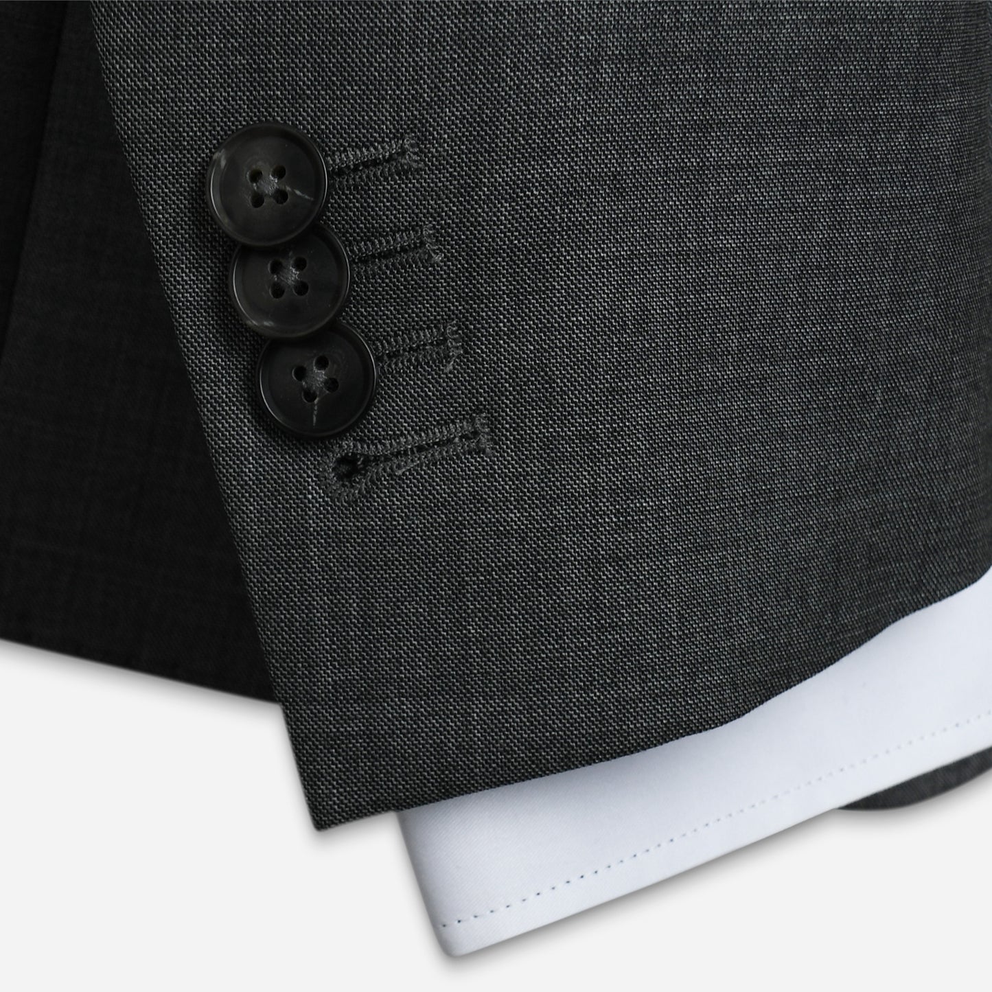 Sydney Anzug-Jacket Grau Melange