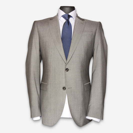 Paris Anzug-Jacket Light-Grey