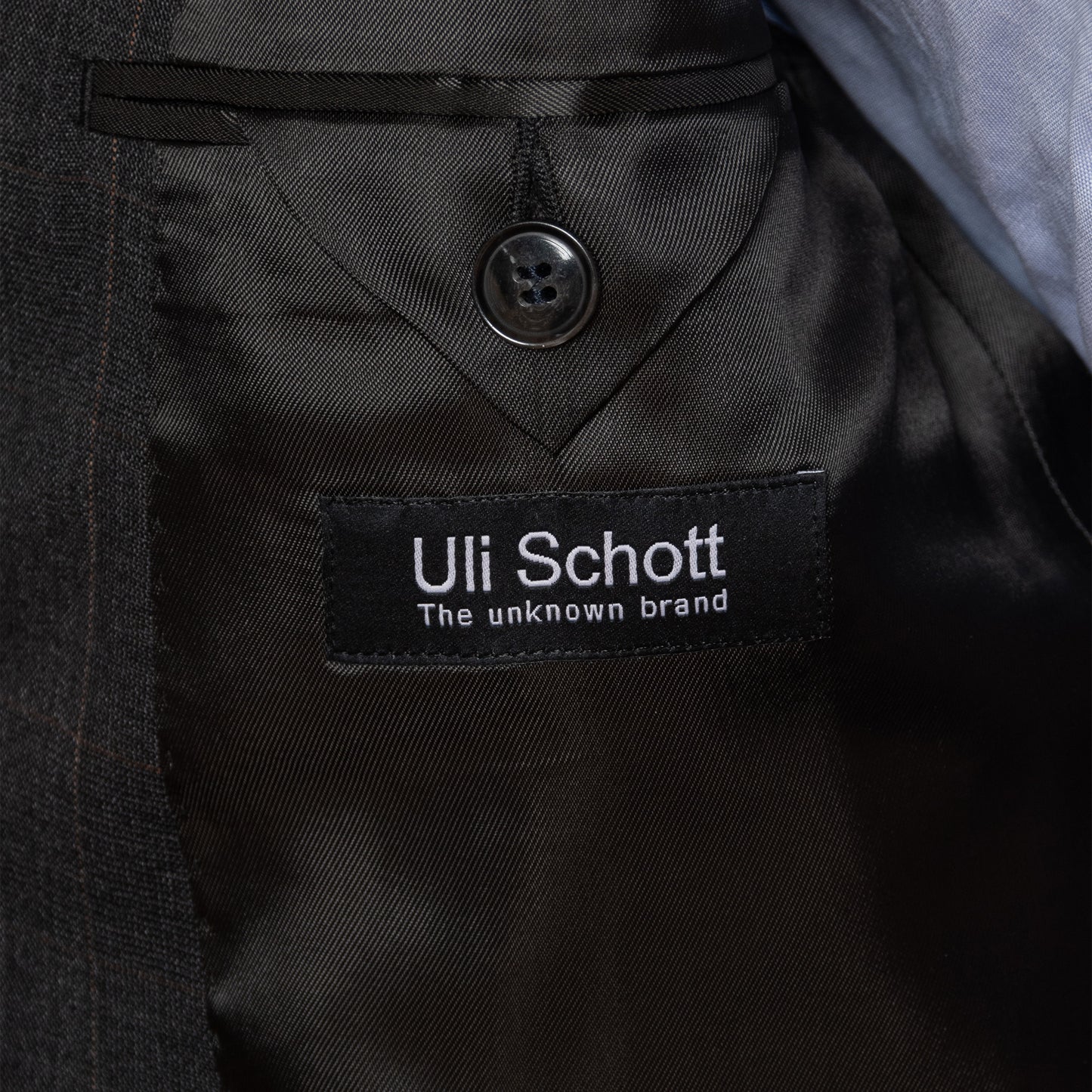 Göteborg Anzug-Jacket Anthrazit Karo