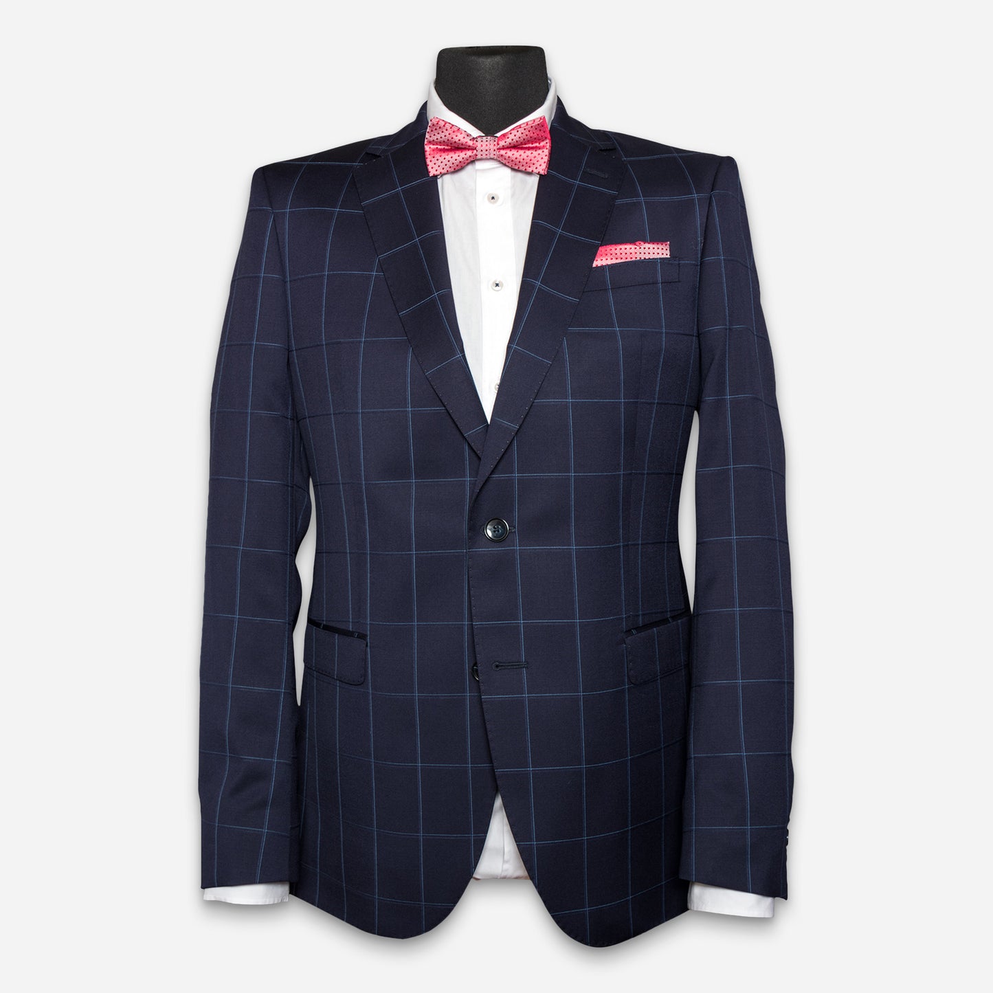 Kalmar Anzug-Jacket Navy Karo