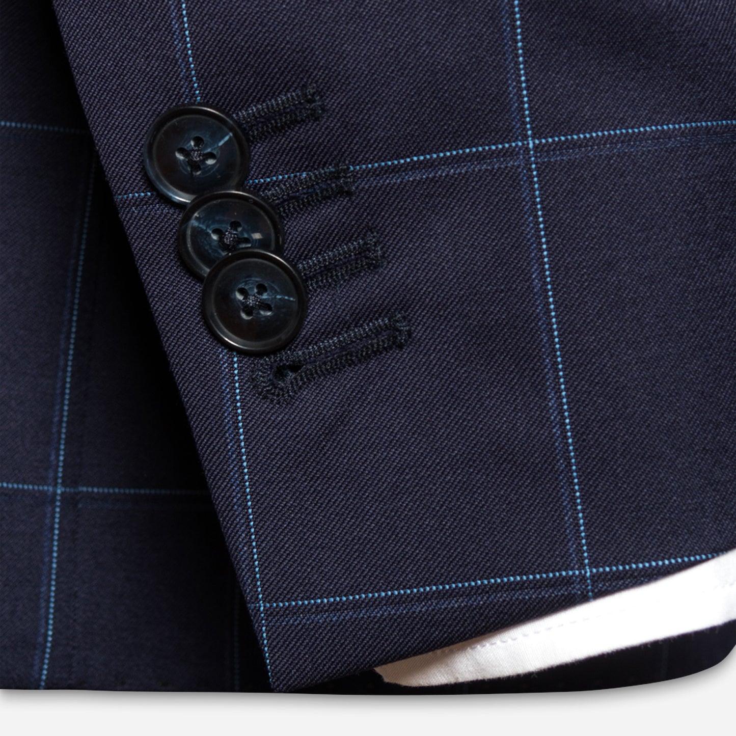 Kalmar Anzug-Jacket Navy Karo