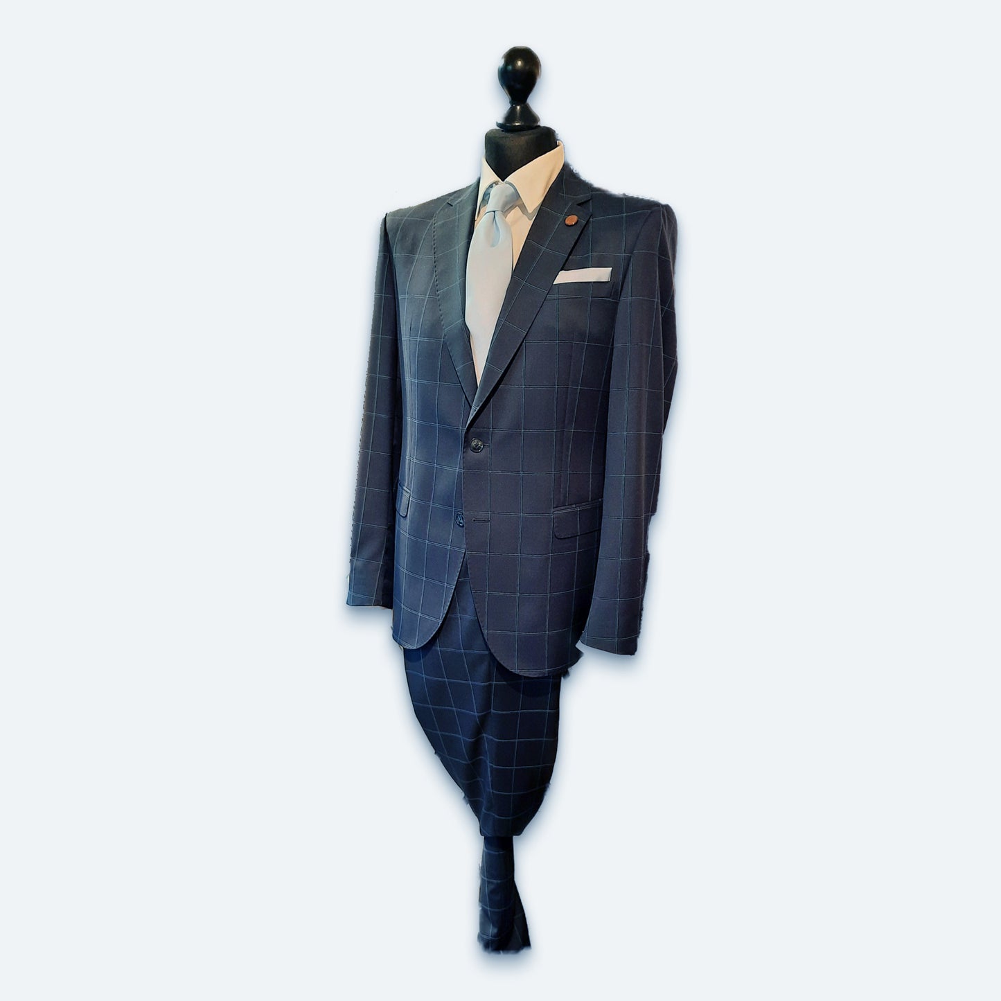 Kalmar Anzug-Jacket Navy Karo