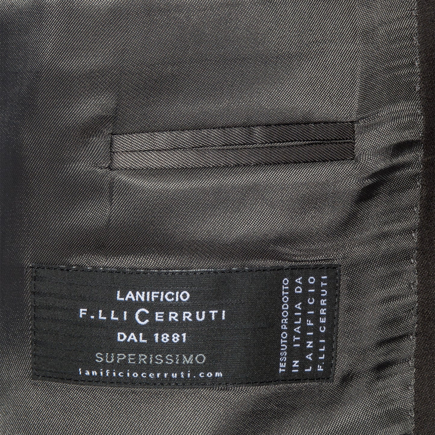 Mailand Anzug-Jacket Brown