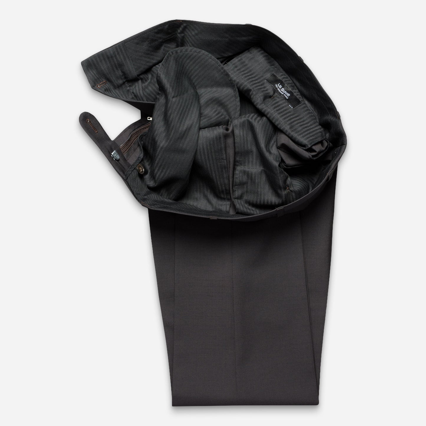 Paris Anzug-Hose Dark-Brown