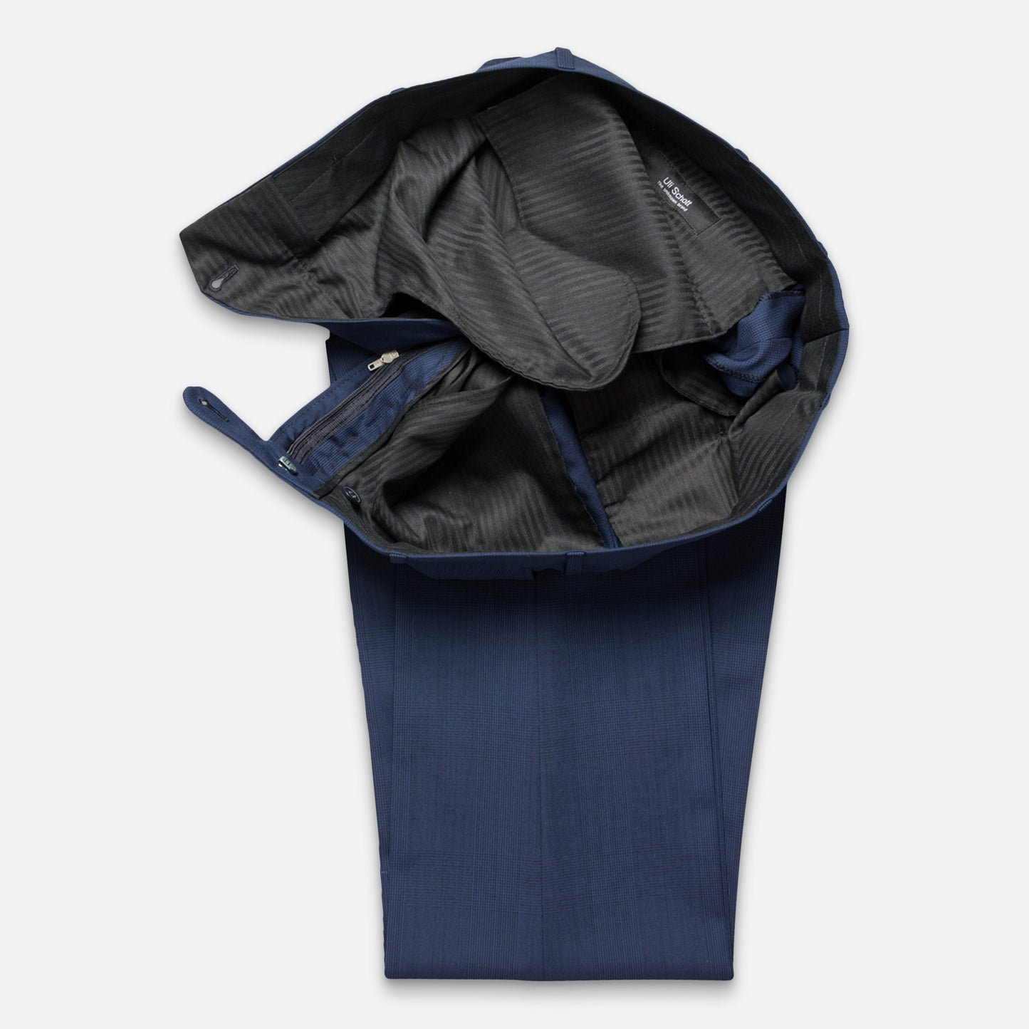 Stockholm Anzug-Hose Navy Mini-Karo