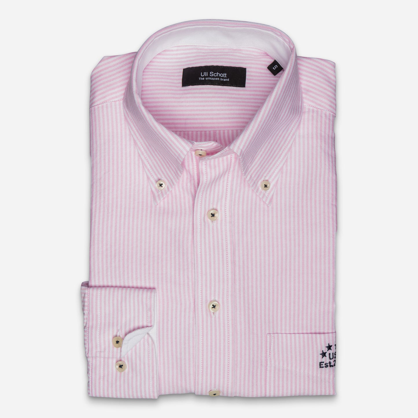 Soccer Shirt Hemd Rosé Streifen