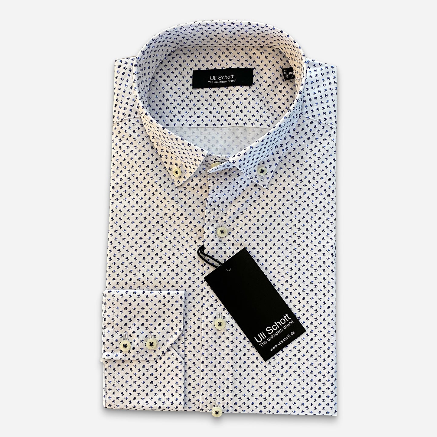 Altura Hemd Light-Blue Blumen