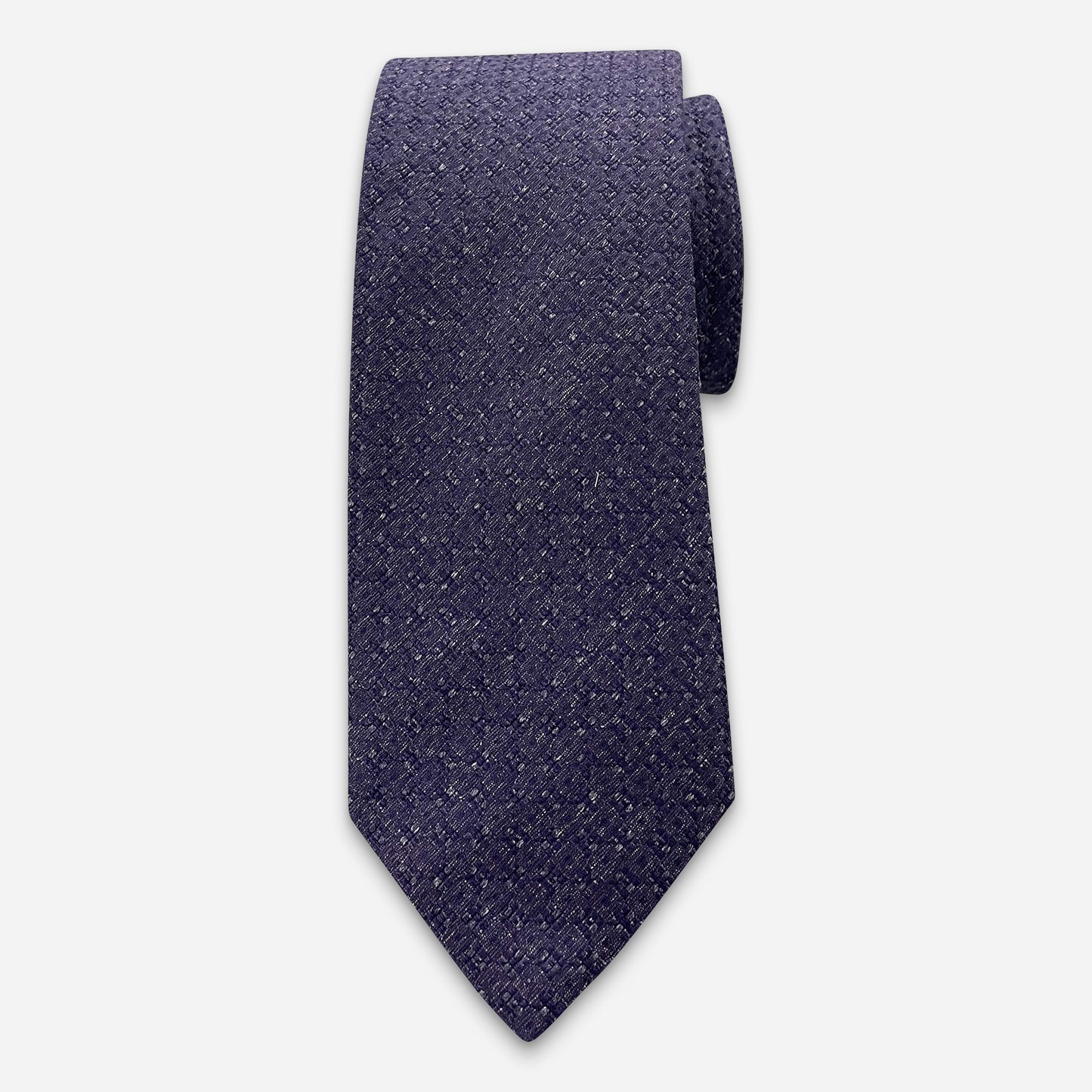 Licata Krawatte Navy Kleinmuster