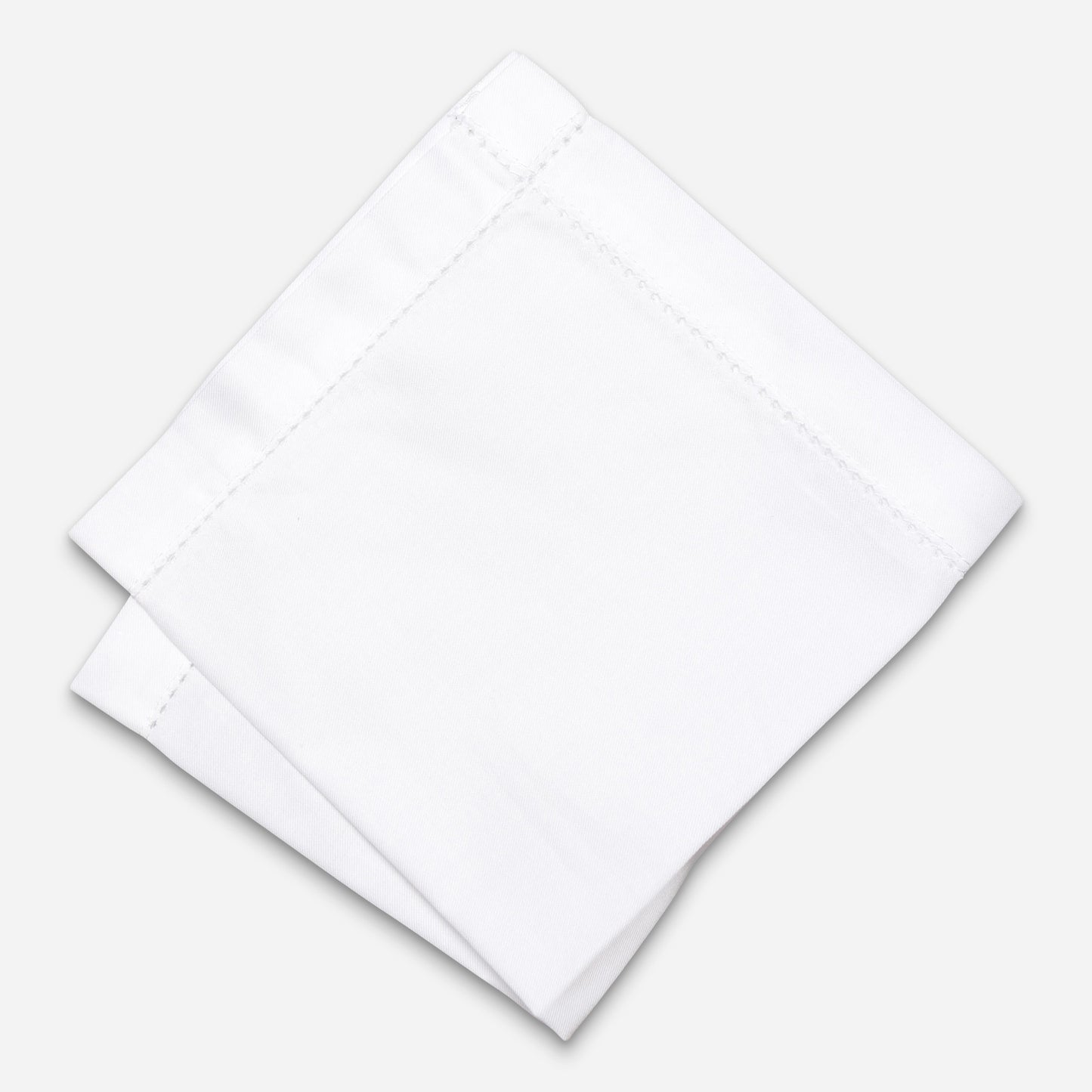 Secorio Einstecktuch White