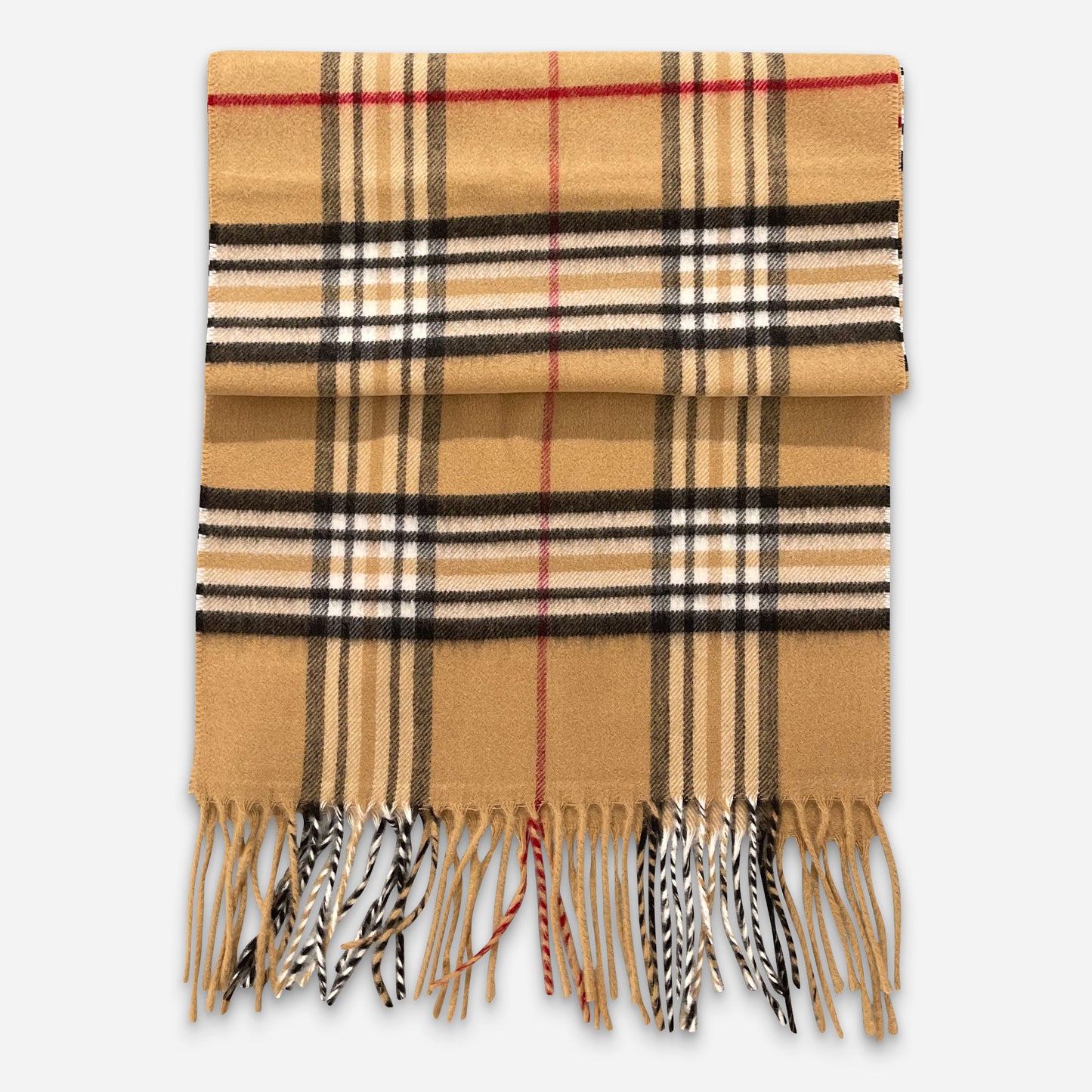 Matera Schal Camel-Brown Karo