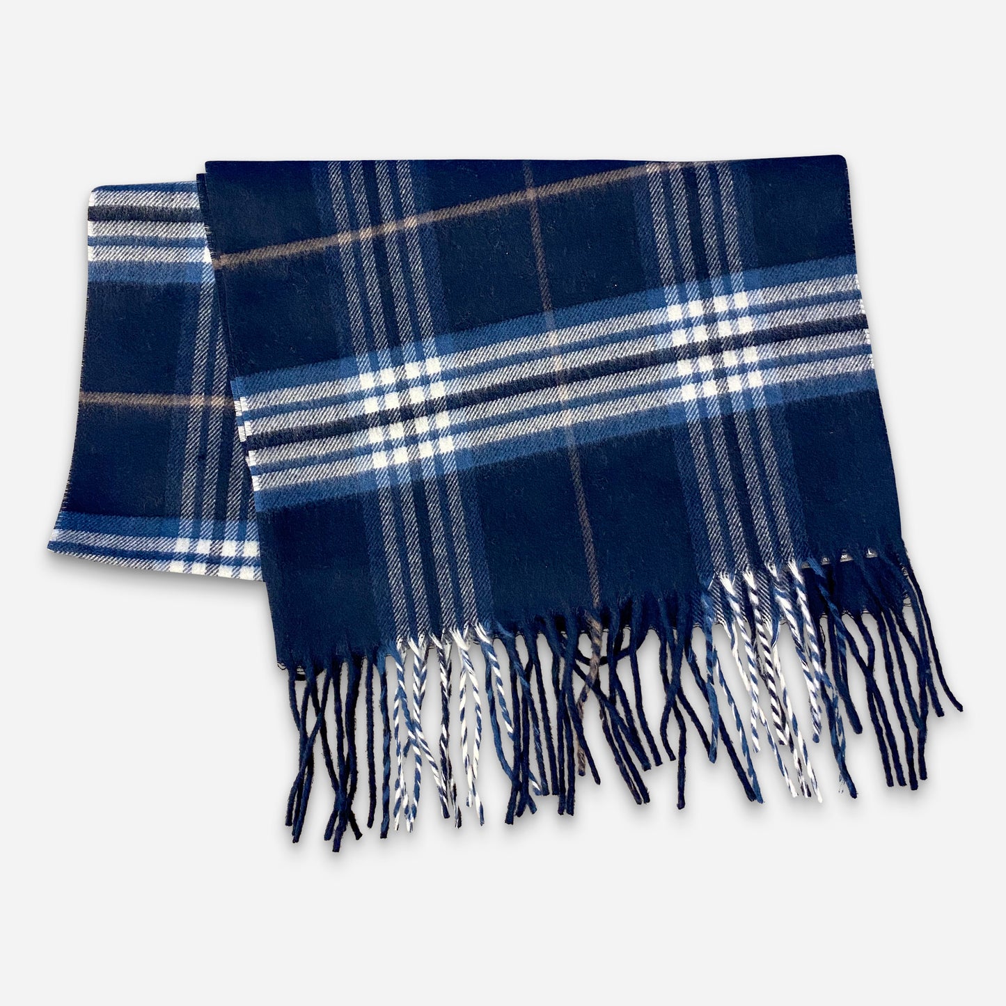 Matera Schal Navy Karo