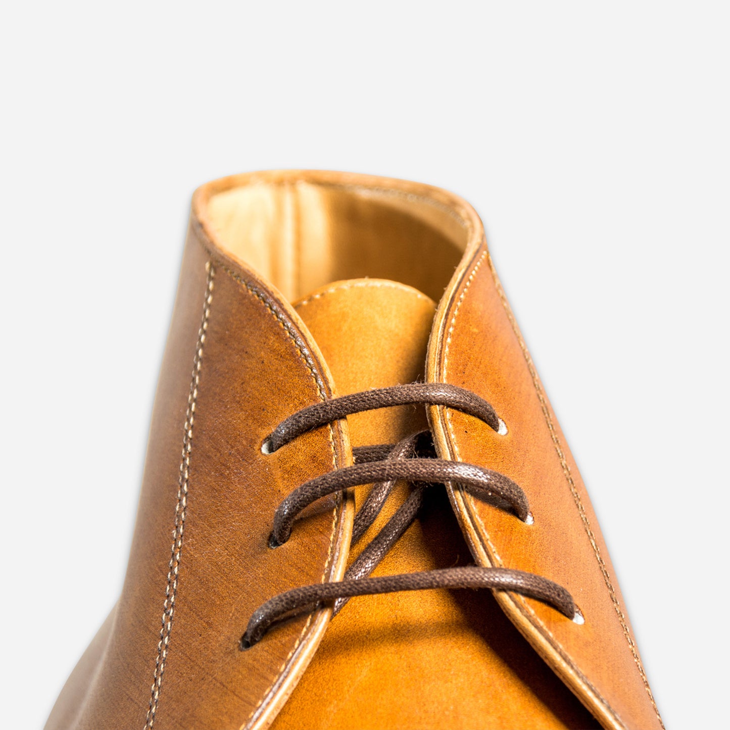 Wall Street Schuh Cognac-Brown