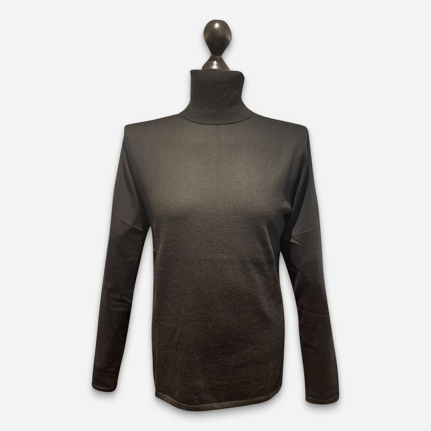 Stavanger Rollkragen Black