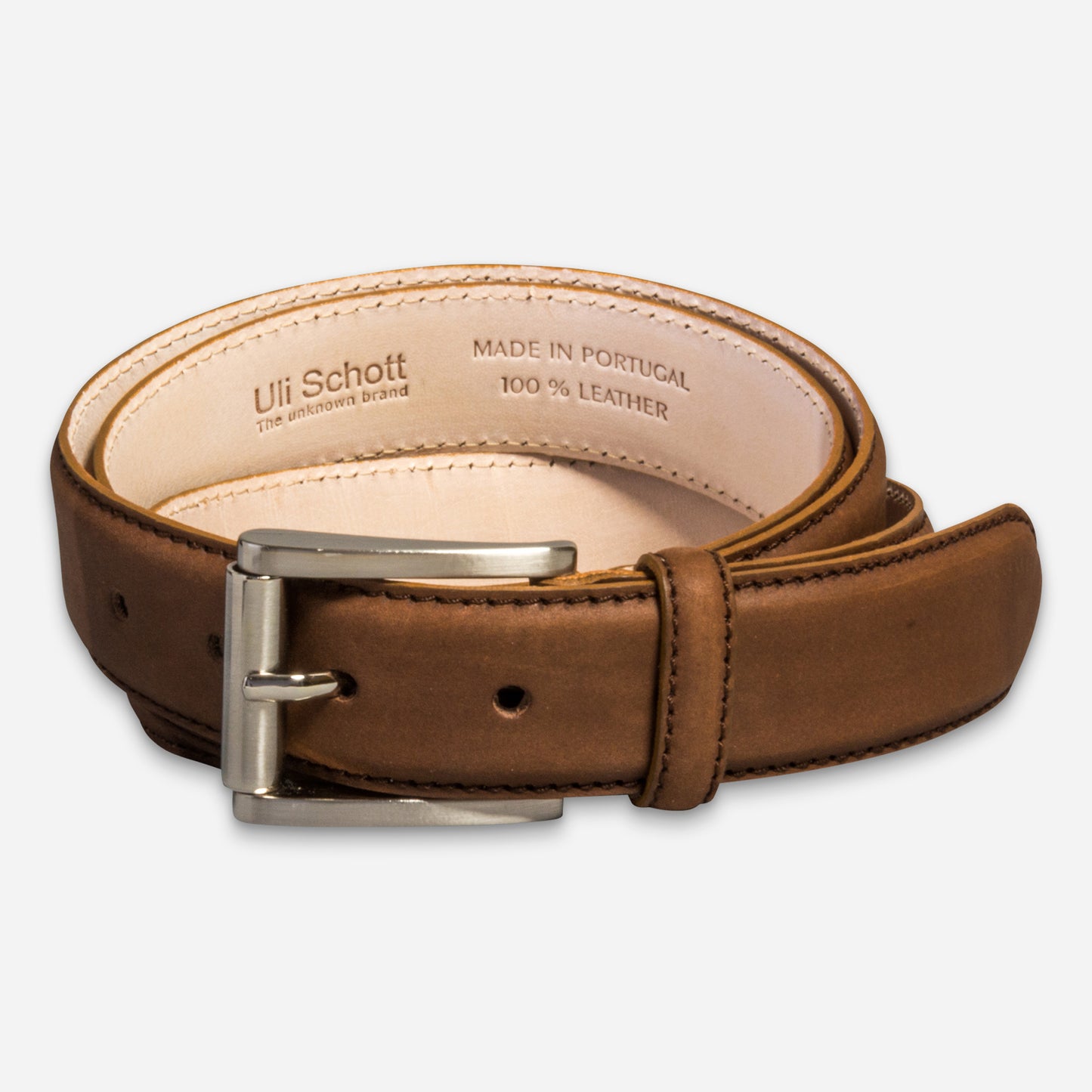 King's Road Gürtel Cognac-Brown