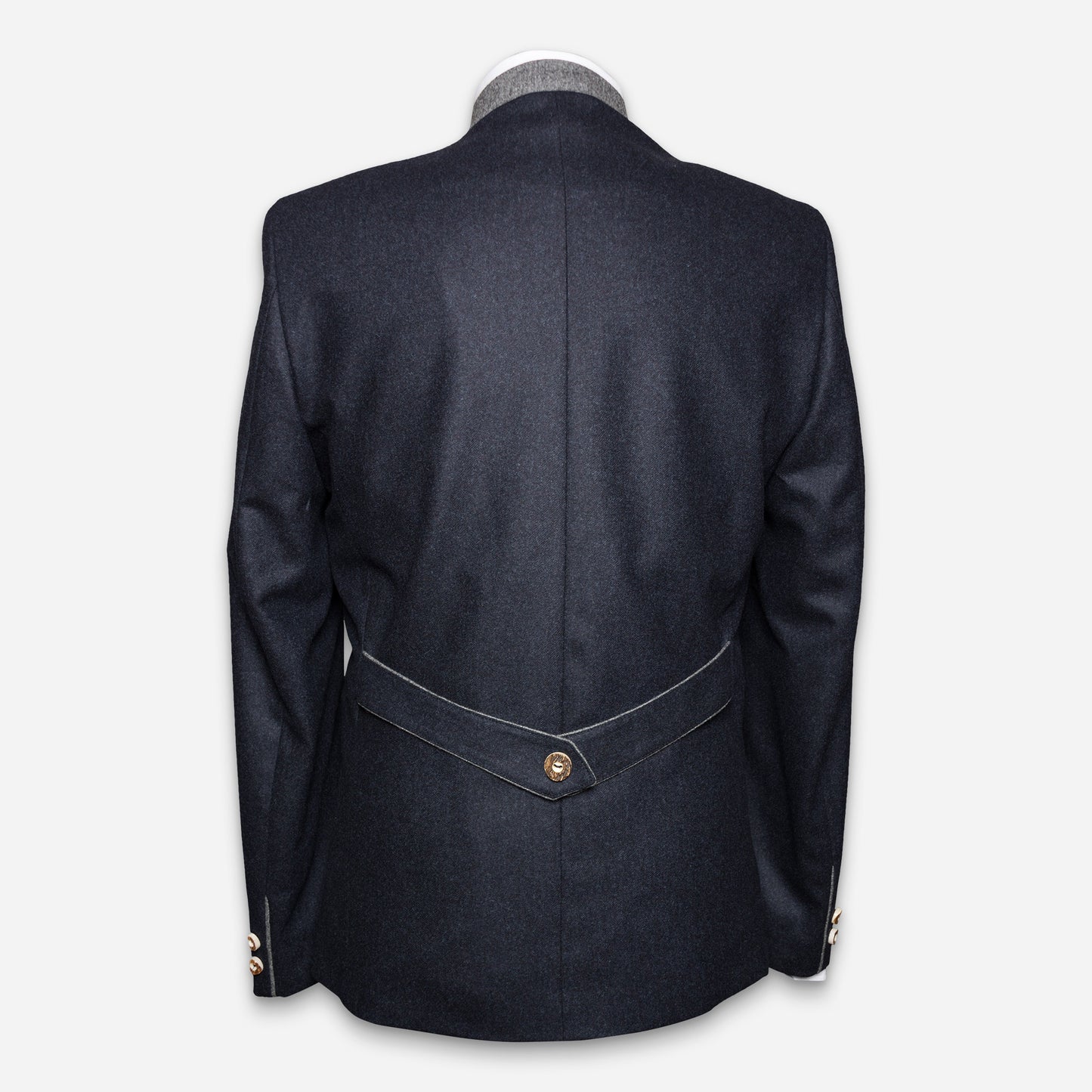 Bavarian Sakko Navy Melange