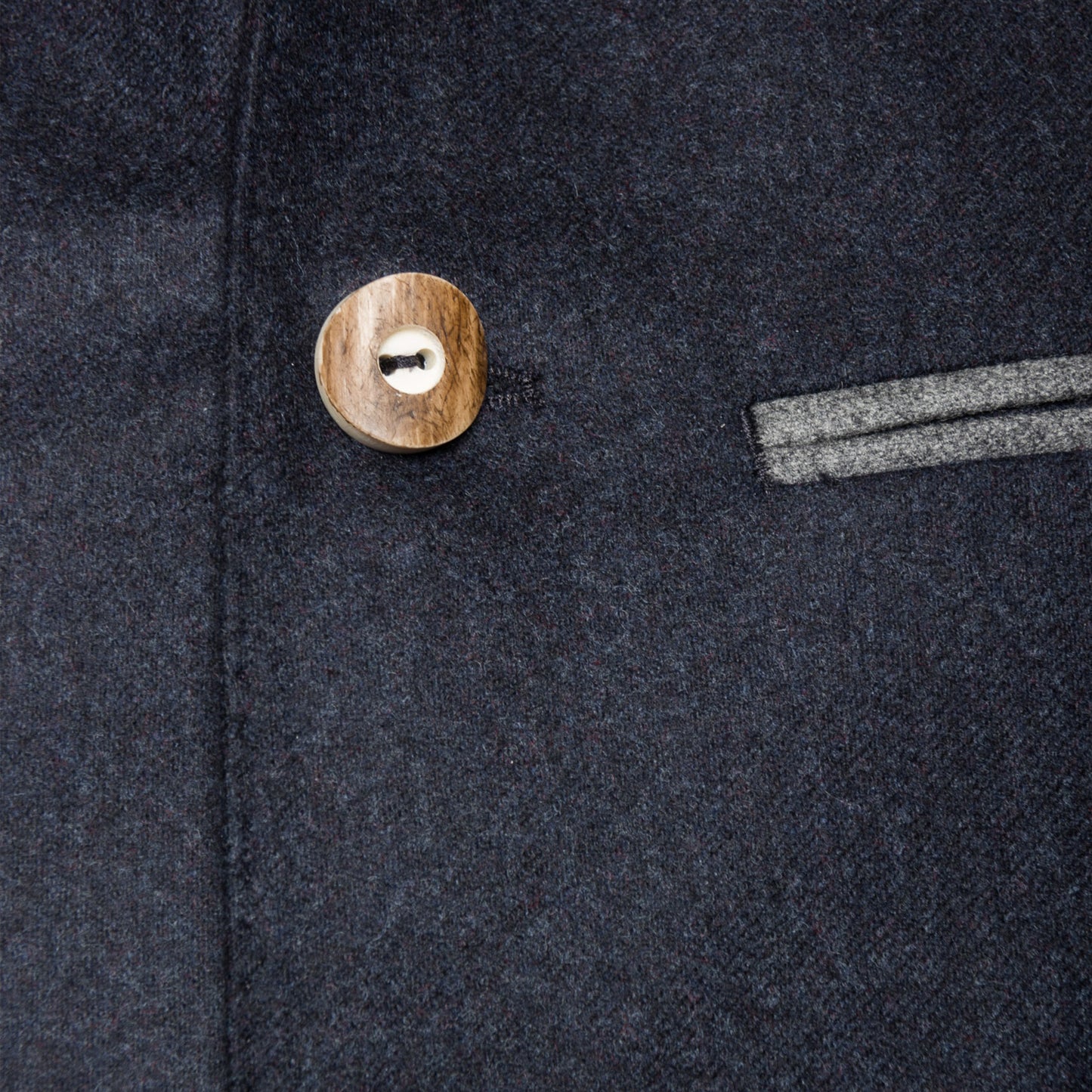 Bavarian Sakko Navy Melange