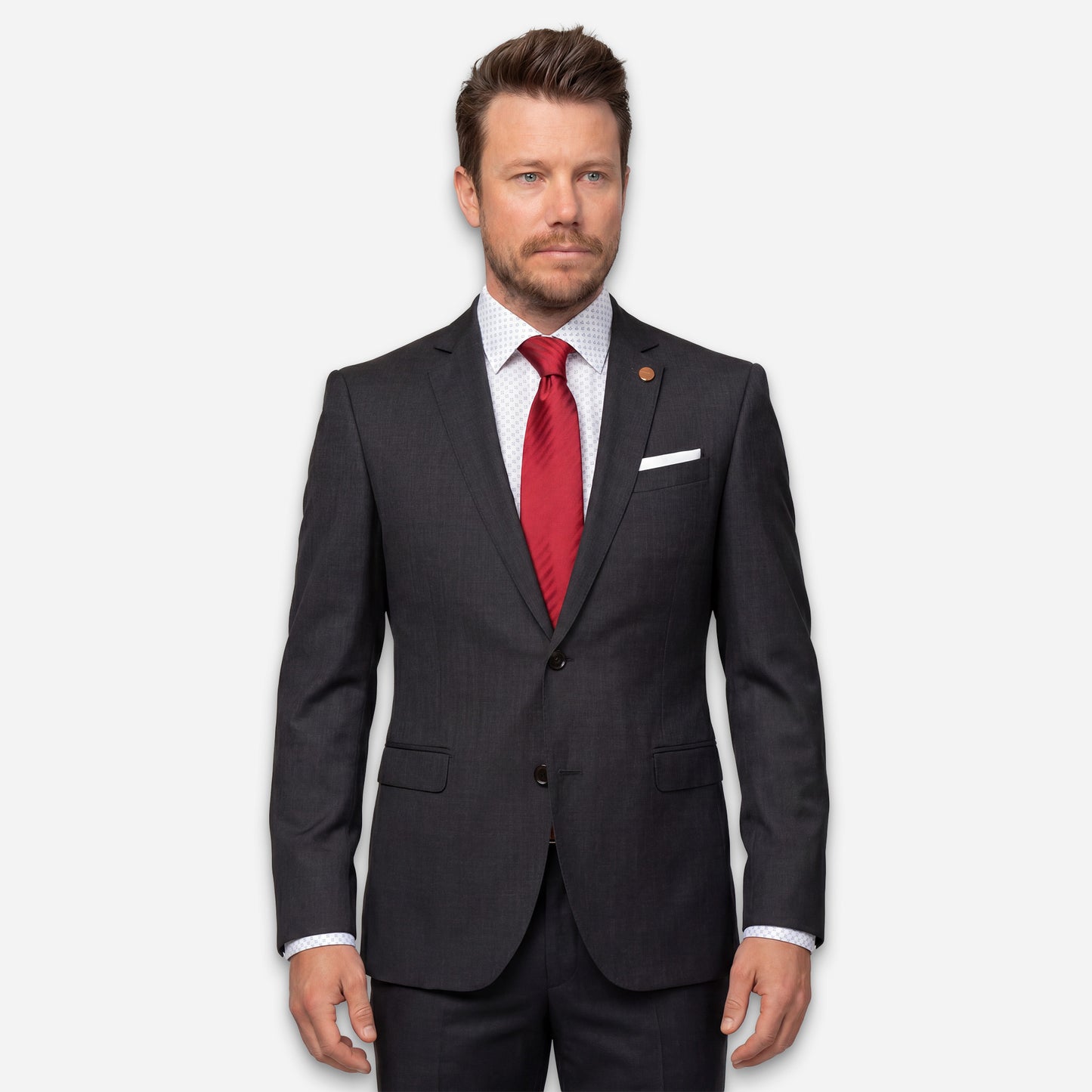 Birmingham Anzug-Jacket Anthrazit