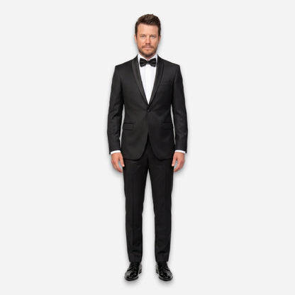 Saint Tropez Smoking-Jacket Black