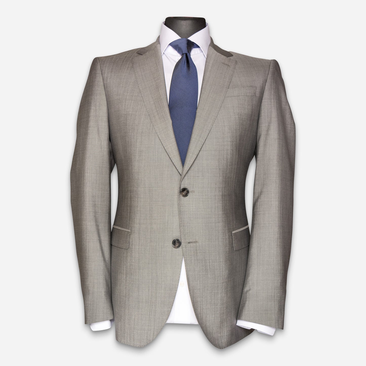 Paris Anzug-Jacket Light-Grey