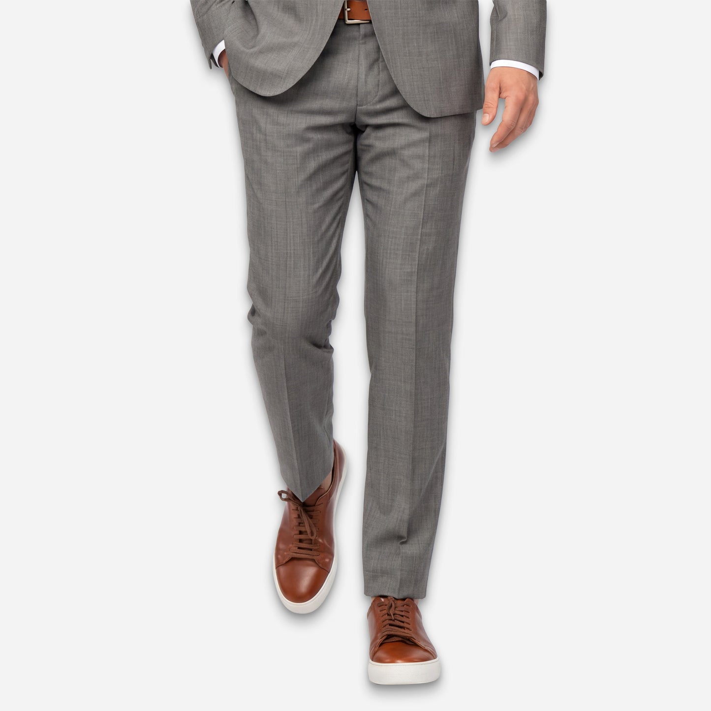 Paris Anzug-Hose Light-Grey