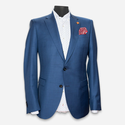 Bergamo Anzug-Jacket Stratoblau