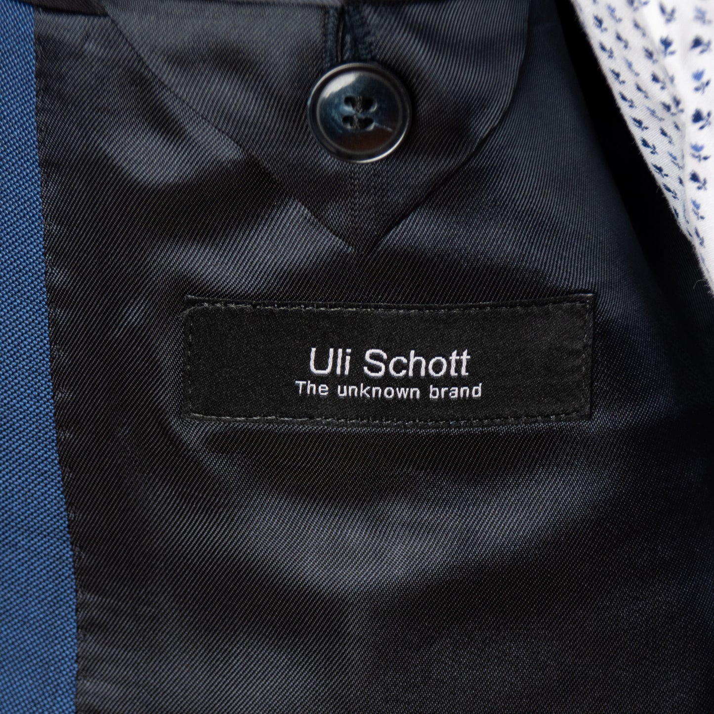 Bergamo Anzug-Jacket Stratoblau