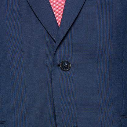 Stockholm Anzug-Jacket Navy Mini-Karo