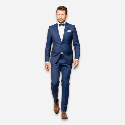 London Anzug-Jacket Stratoblau