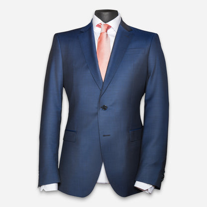 London Anzug-Jacket Stratoblau