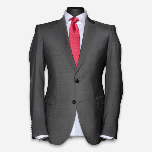 Mailand Anzug-Jacket Grau Melange