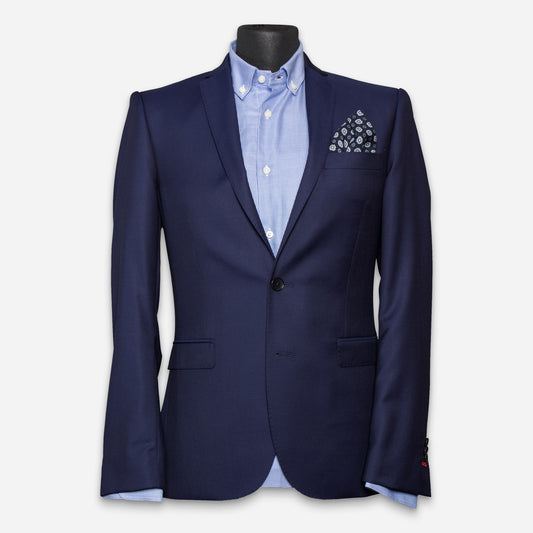 Sheffield Anzug-Jacket Stratoblau
