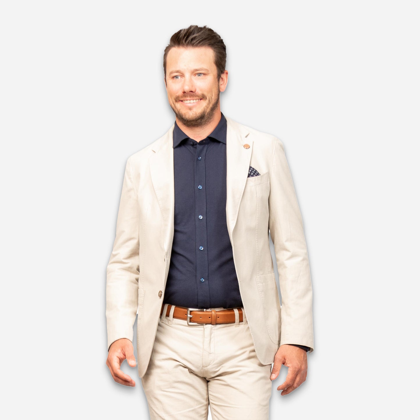 Elba Casual-Sakko Light-Beige