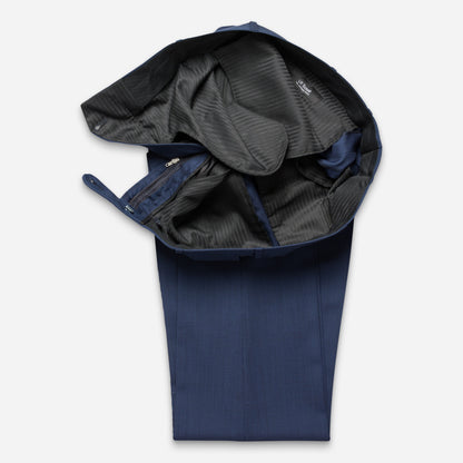 Stockholm Anzug-Hose Navy Mini-Karo