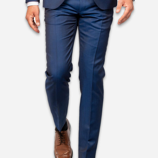 London Anzug-Hose Stratoblau