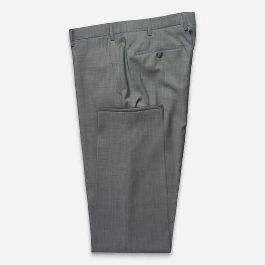Mailand Anzug-Hose Grau Melange