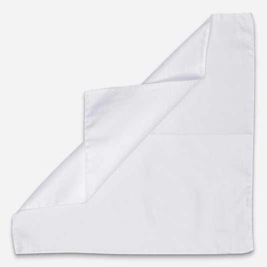 Romeira Einstecktuch White