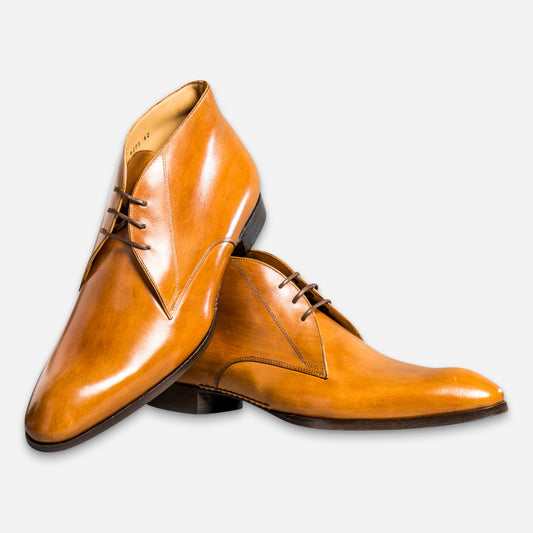 Wall Street Schuh Cognac-Brown