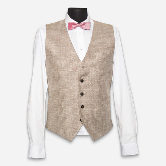 Toskana Gilet Weste Dark-Beige