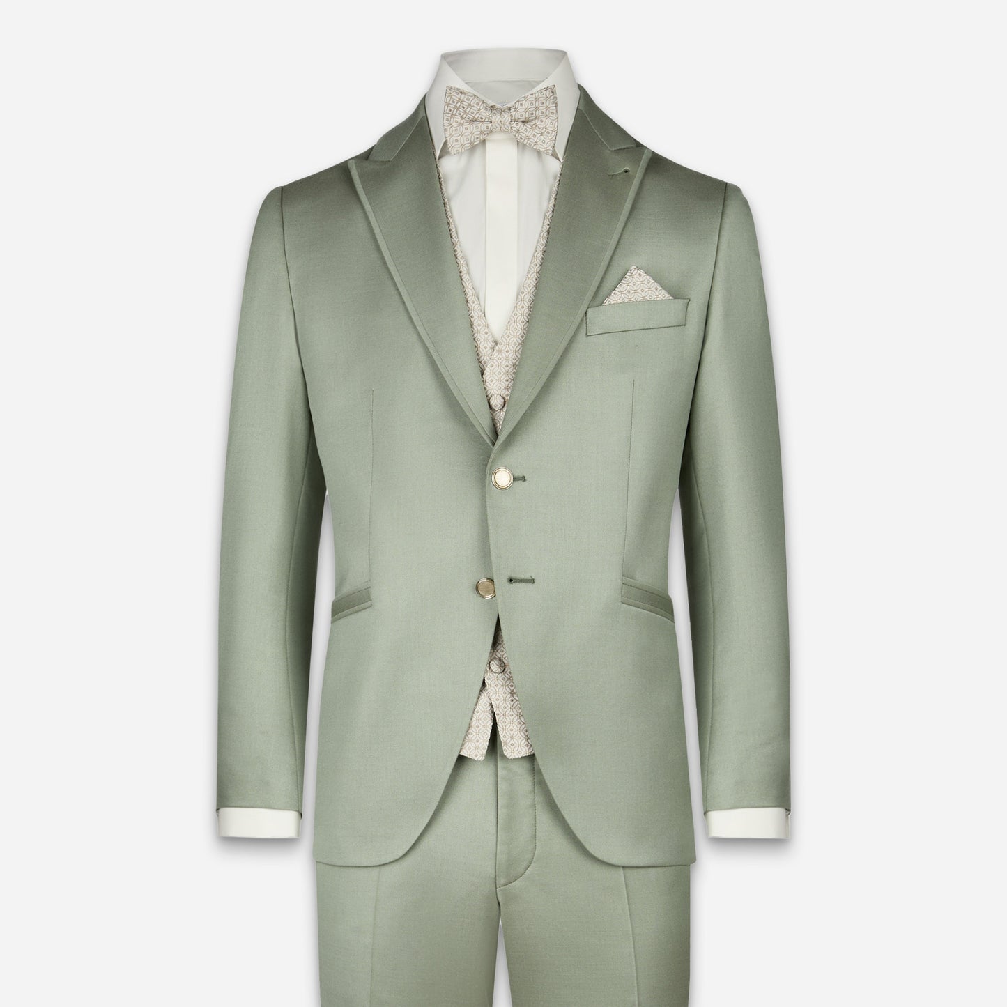 Bali Anzug-Jacket Salbei