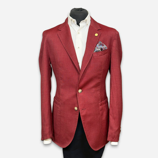 New Orleans Sakko Dunkelrot