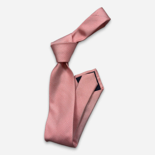 Ostuni Krawatte Rot Kleinmuster