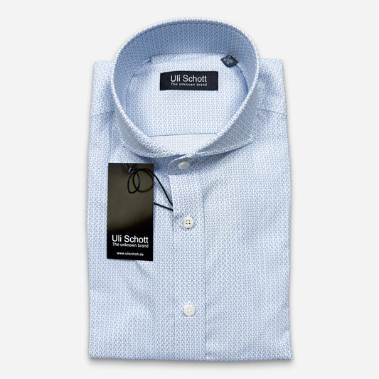 Rock Hemd White Muster