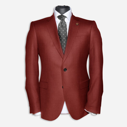 Test Anzug-Sakko Bordeauxrot