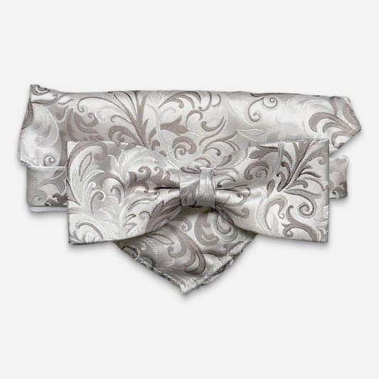 Wedding Schleifen-Set [4015] Light-Beige Paisley