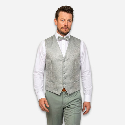 Wedding Weste [4166] Salbei Blumen